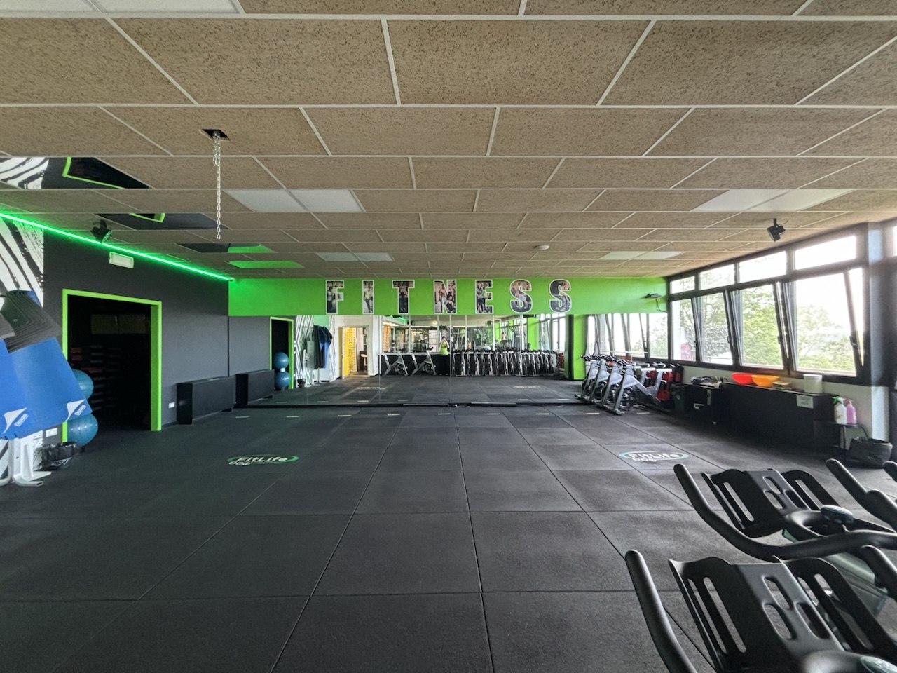 FitLife room used for the Fitville community stay