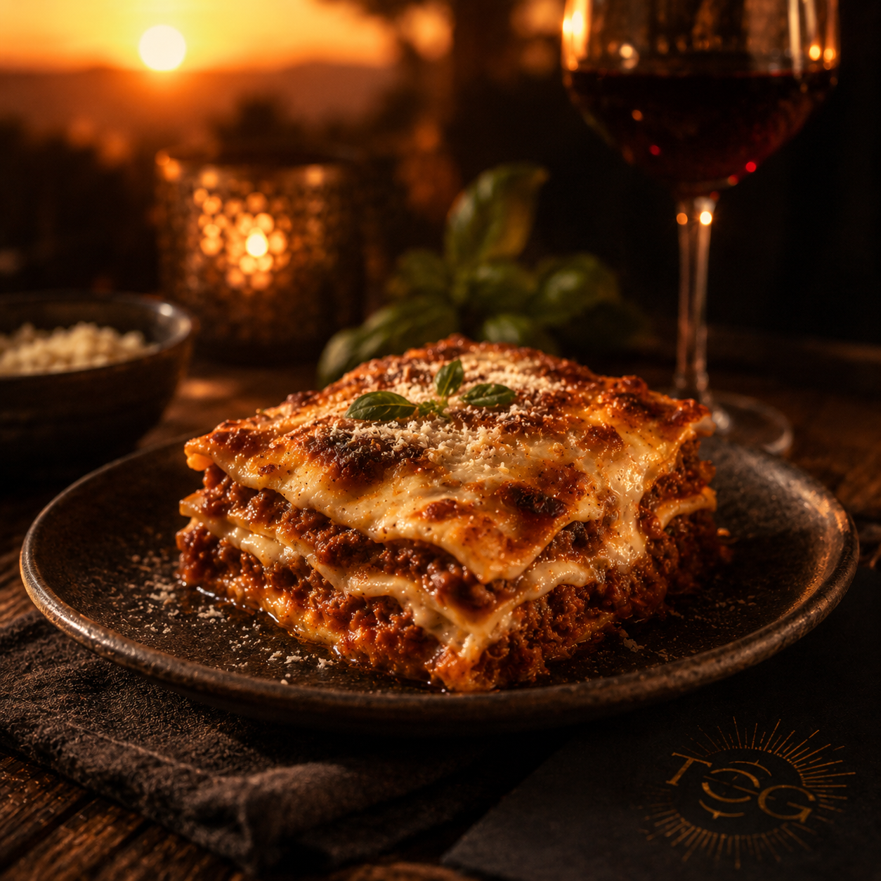 Sunset Lasagna